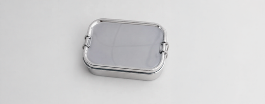 Lekvrije RVS lunchbox met divider | Talli