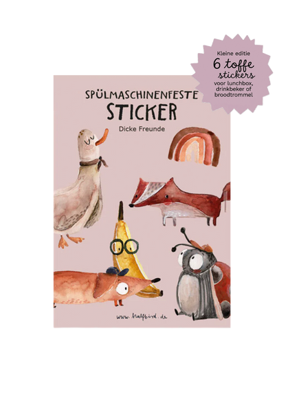 Dishwasher-safe stickers