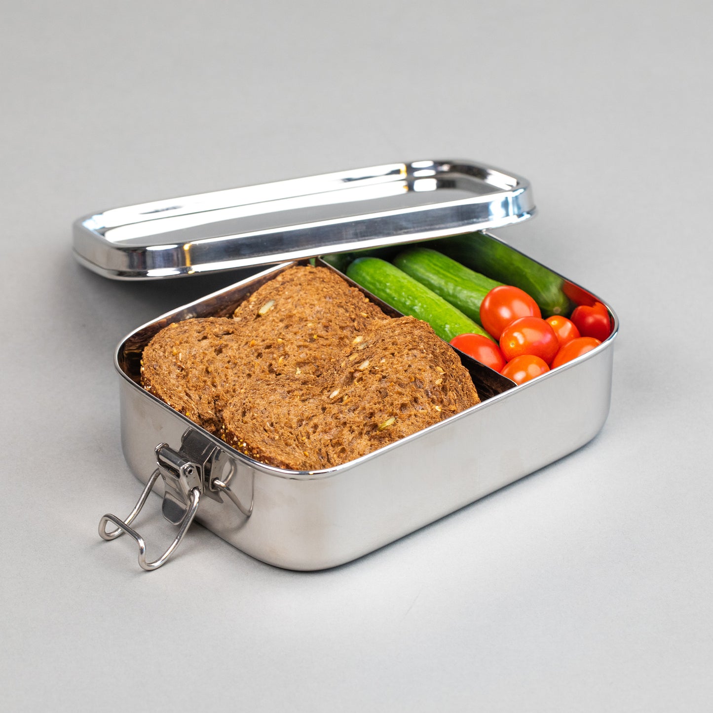 Stainless Steel Leakproof Lunchbox Large (+divider)