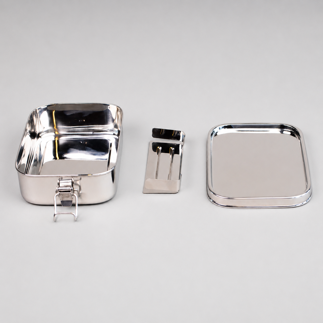 Stainless Steel Leakproof Lunchbox Large (+divider)