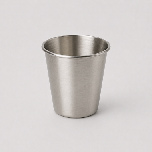 Stainless steel children's cup (set of 4)