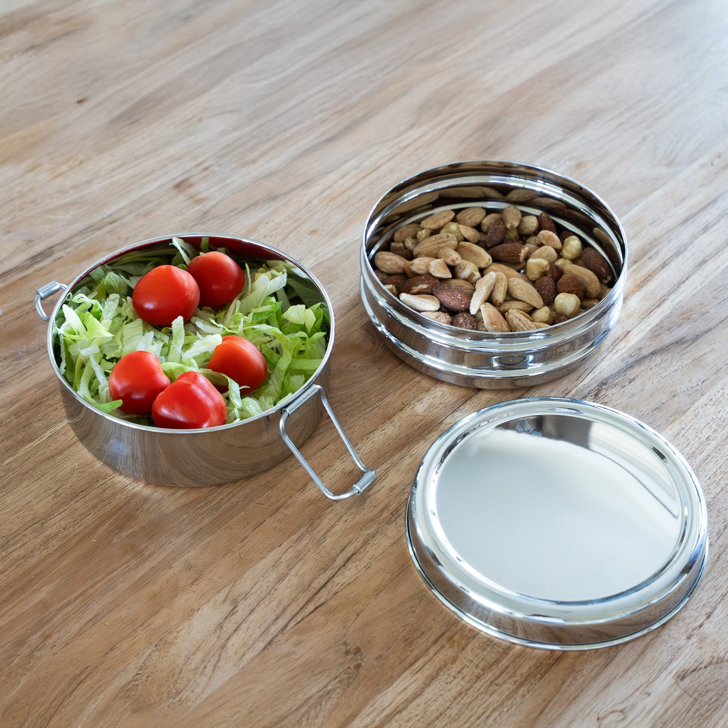 stackable stainless steel lunchbox