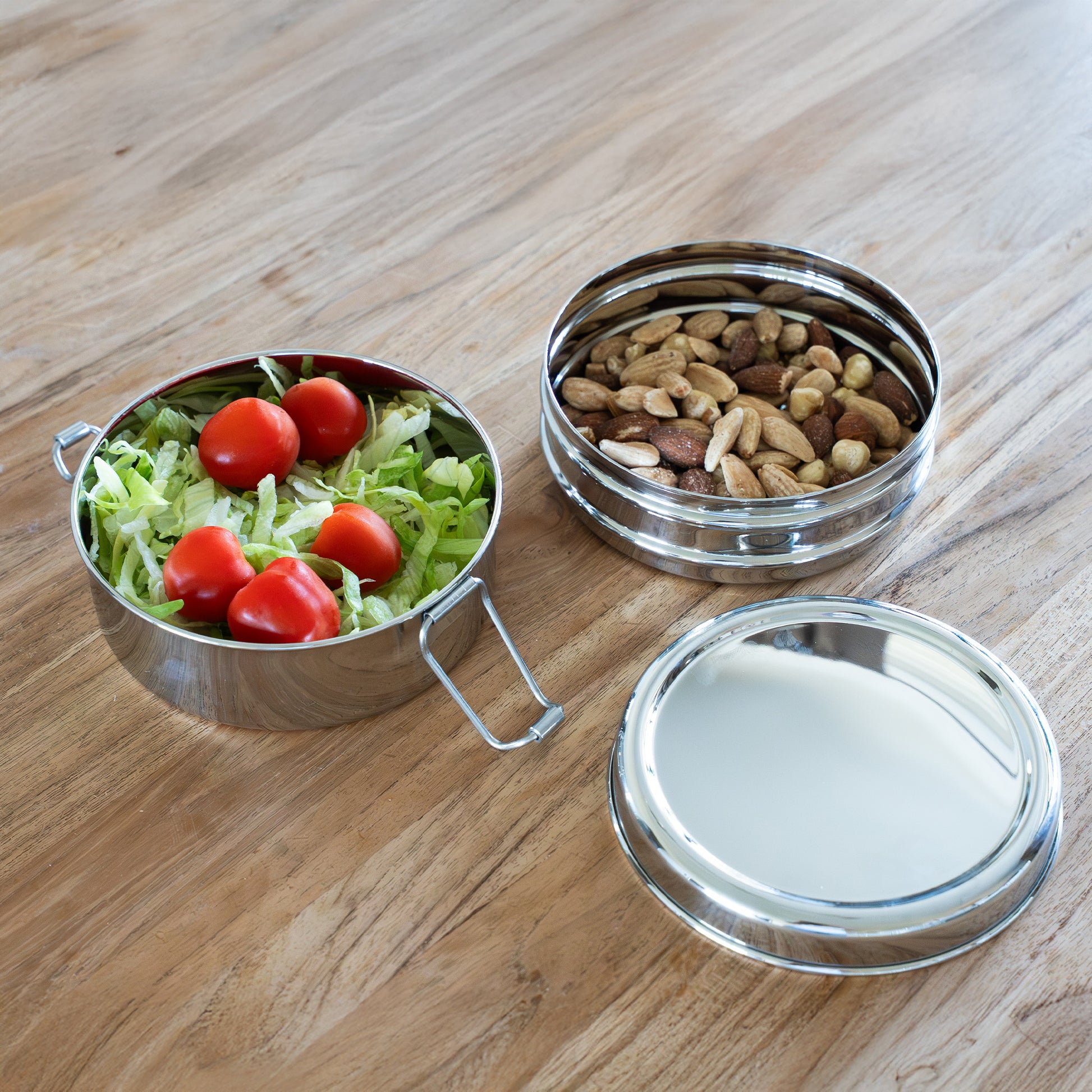 stackable stainless steel lunchbox