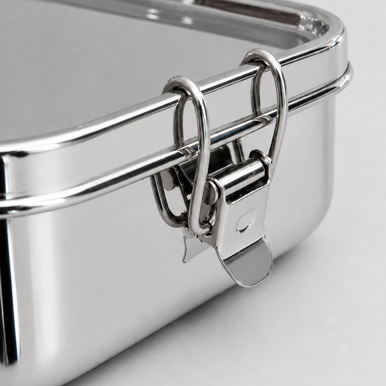 Stainless Steel Leakproof Lunchbox Large (+divider)