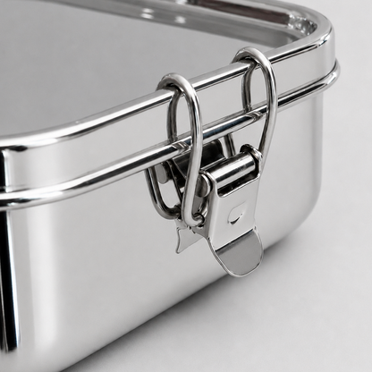 Stainless Steel Leakproof Lunchbox Large (+divider)