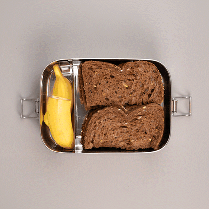 Stainless Steel Leakproof Lunchbox Large (+divider)