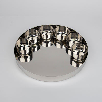 thali plate from India with 6 bowls
